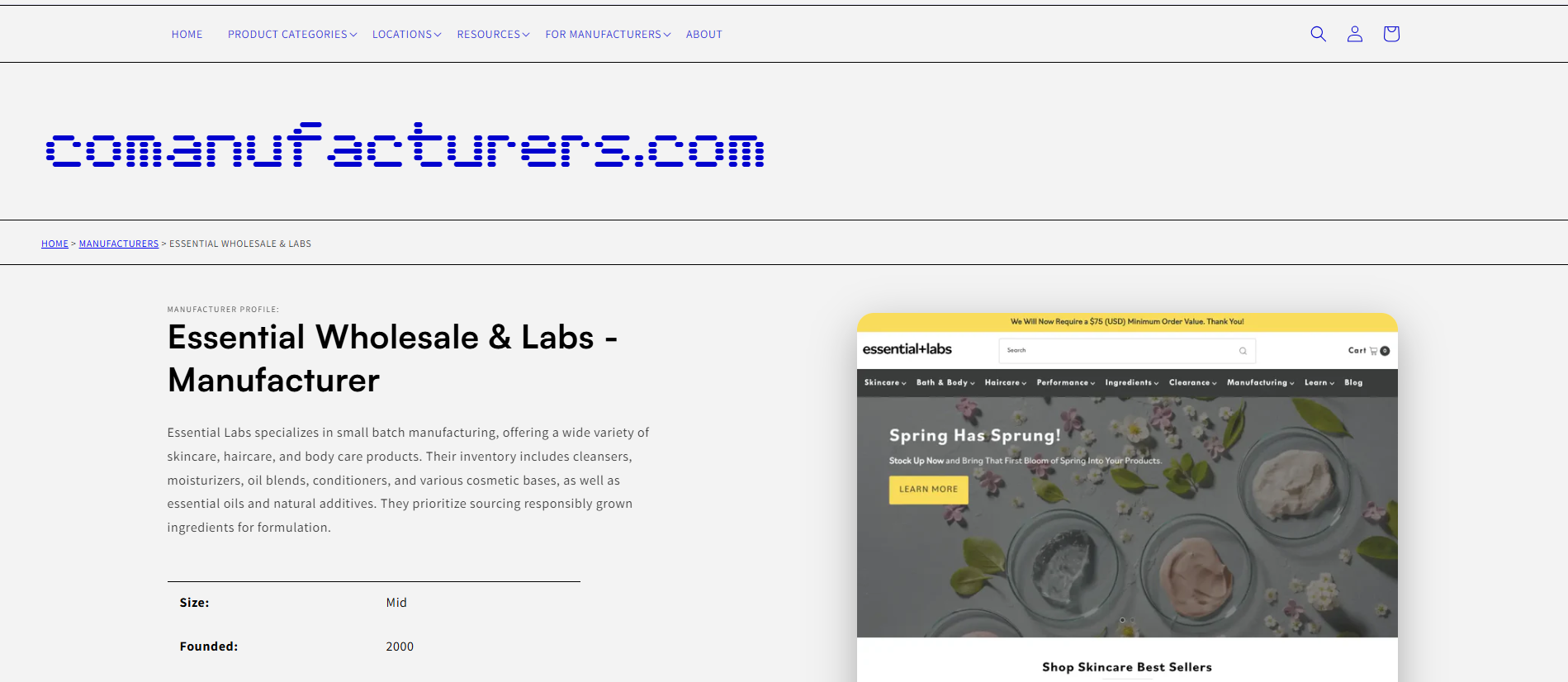 Private Label Clean Beauty Manufacturers